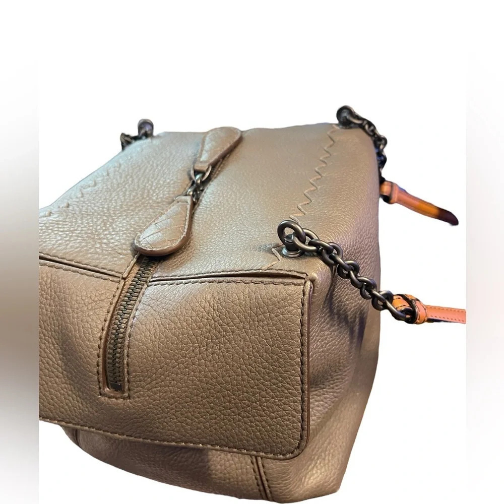 RARE Bottega Veneta Leather & Suede Cube Bag - Picture 4 of 15